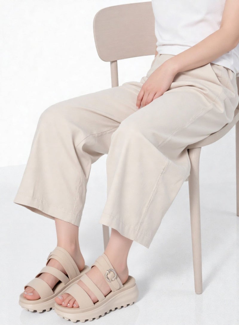 SD.Felano Women’s Flat Comfort Sandals | Soft Cushioned Footbed | Lightweight Daily Sandals | Easy Slip-On Design | Supportive Anti Slip Sole | Casual Walking Sandals For Women Everyday Wear - Image 5